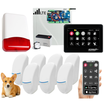 ZESTAW ALARMOWY ROPAM NeoLTE-IP-PS-SET 7x BINGO Plus TPR-4BS-P POWIADOMIENIE GSM